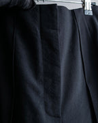 "LOEWE" Deep pleat tapered draped slacks