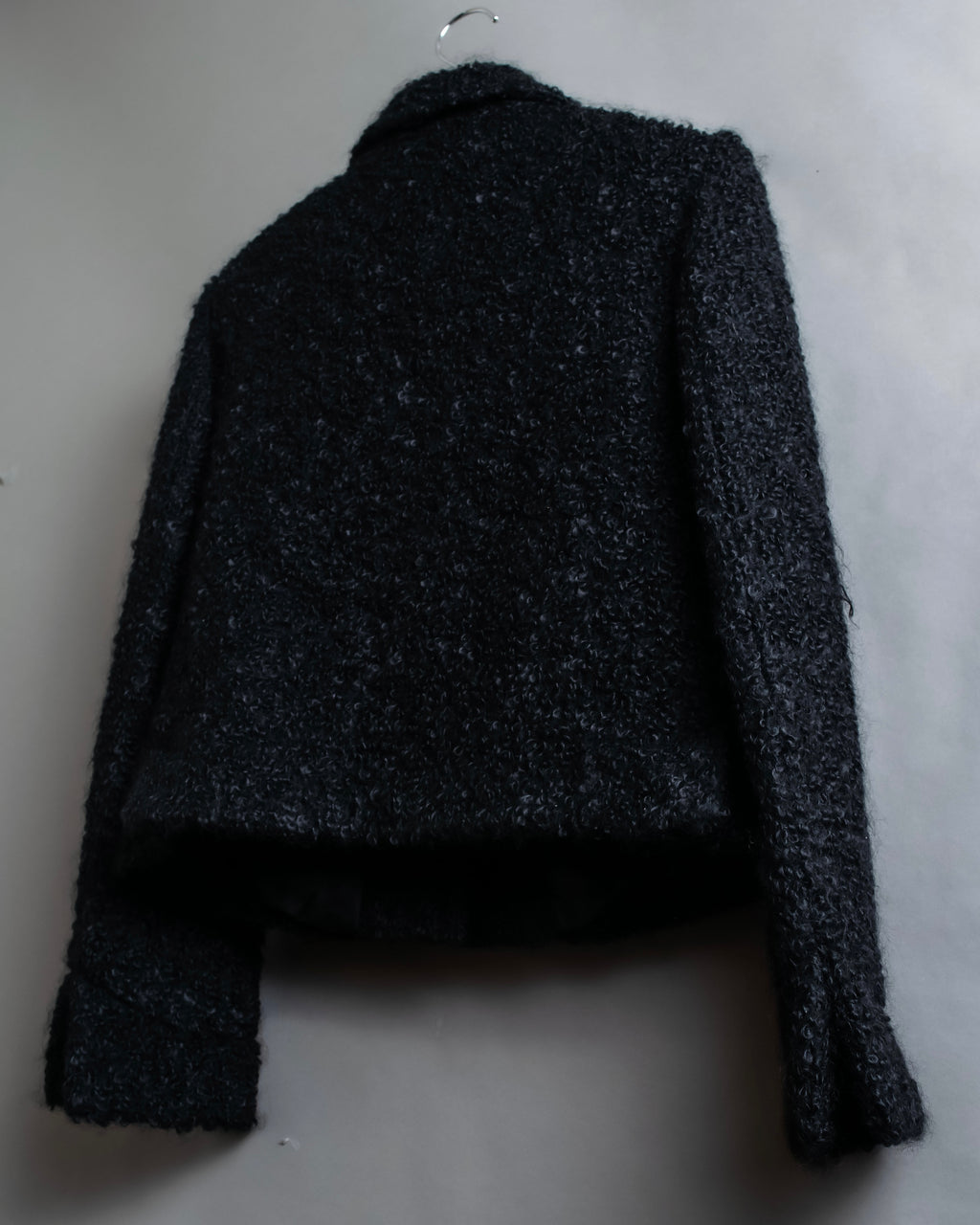 "GUCCI" Compact pattern bouclé wool jacket