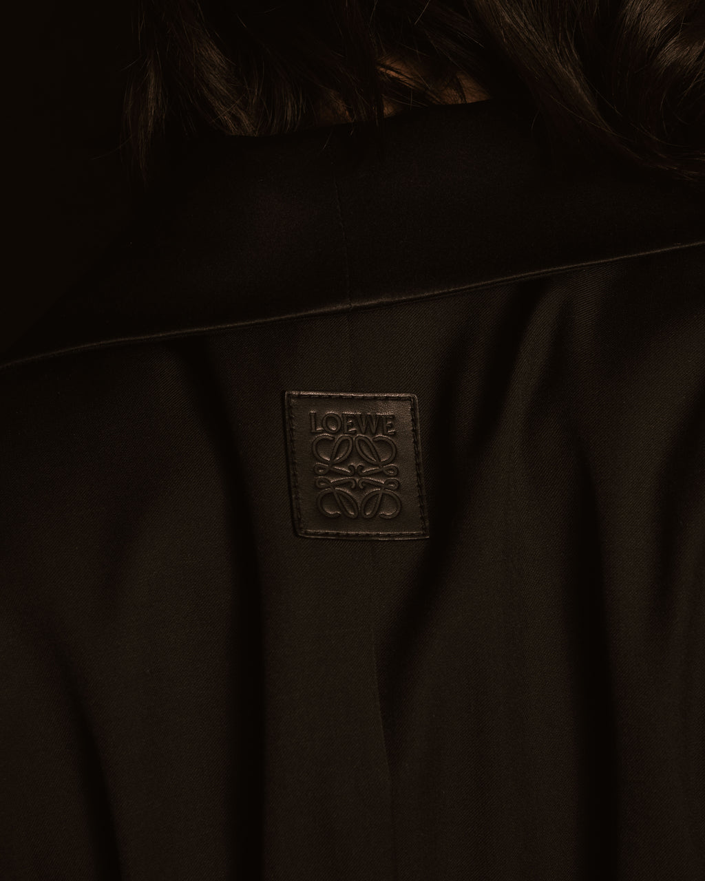 –SPECIAL– "LOEWE"2010’s-20’s wrap-front shawl collar tuxedo jacket