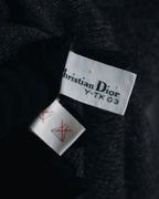 Cardigan de punto con botones de joya de los años 90 de Christian Dior