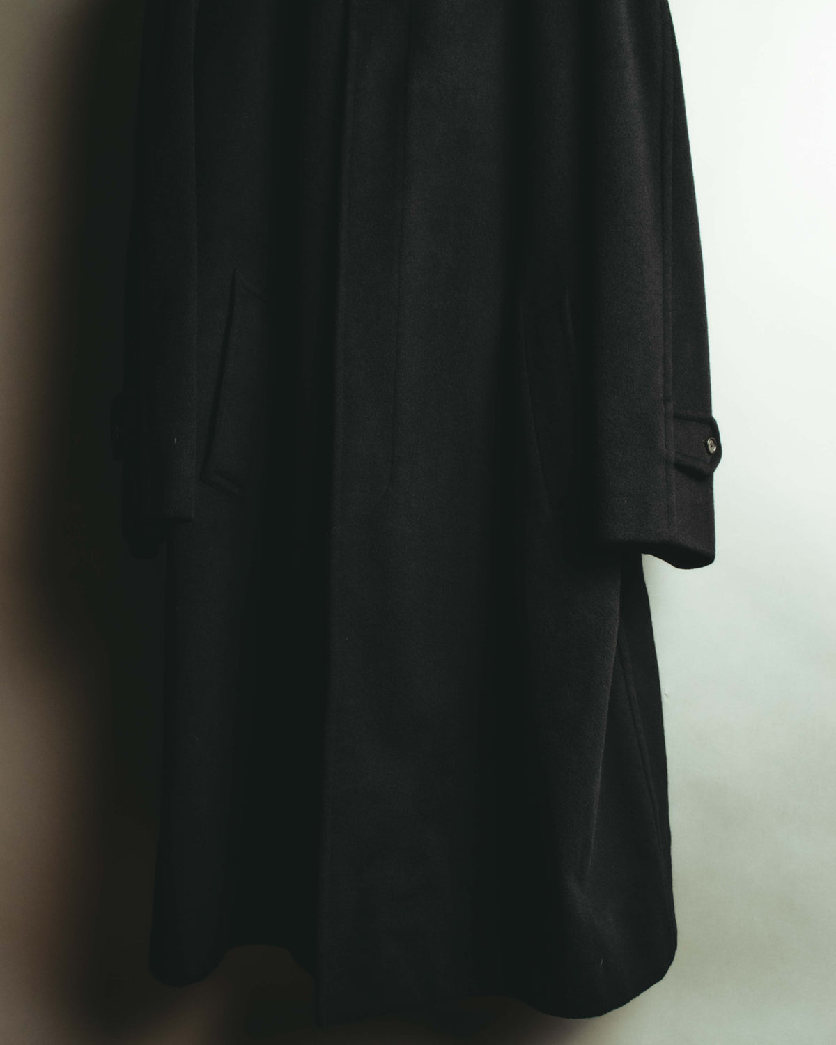 "BURBERRY LONDON" 00's-10's Classic balmacaan coat