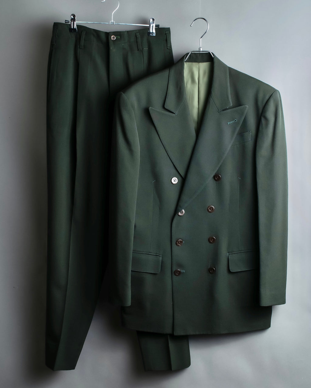 “Jean Paul Gautier” Patterned lining 8B double jacket set up