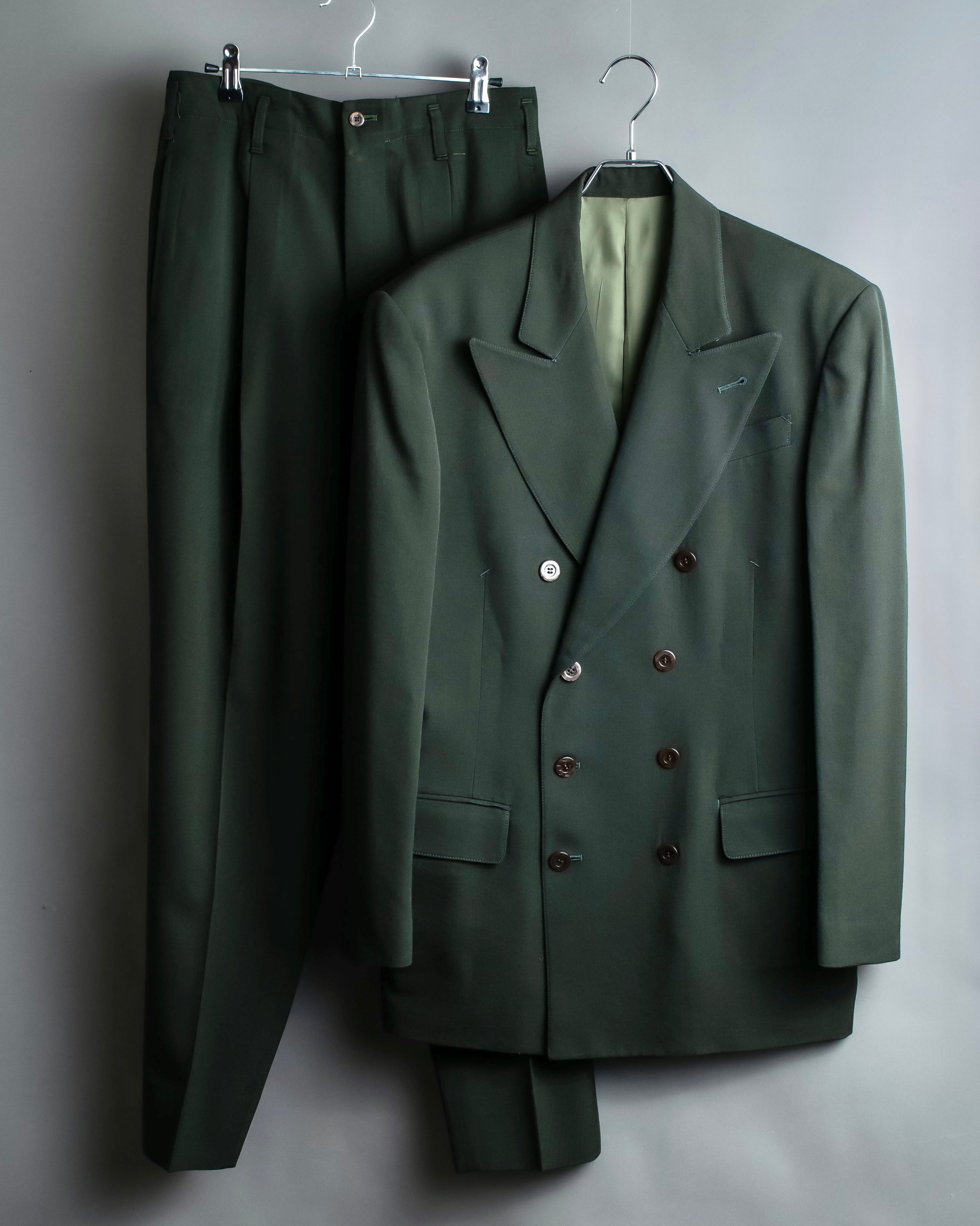 “Jean Paul Gautier” Patterned lining 8B double jacket set up