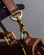 "BALENCIAGA" Water repellent flap square leather bag