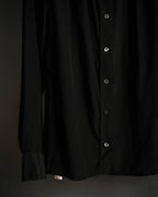 "CELINE" Triomphe embroidered design silk shirt