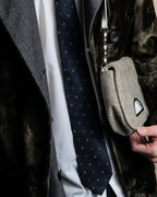 "COMME des GARCONS HOMME" Square small pattern motif necktie