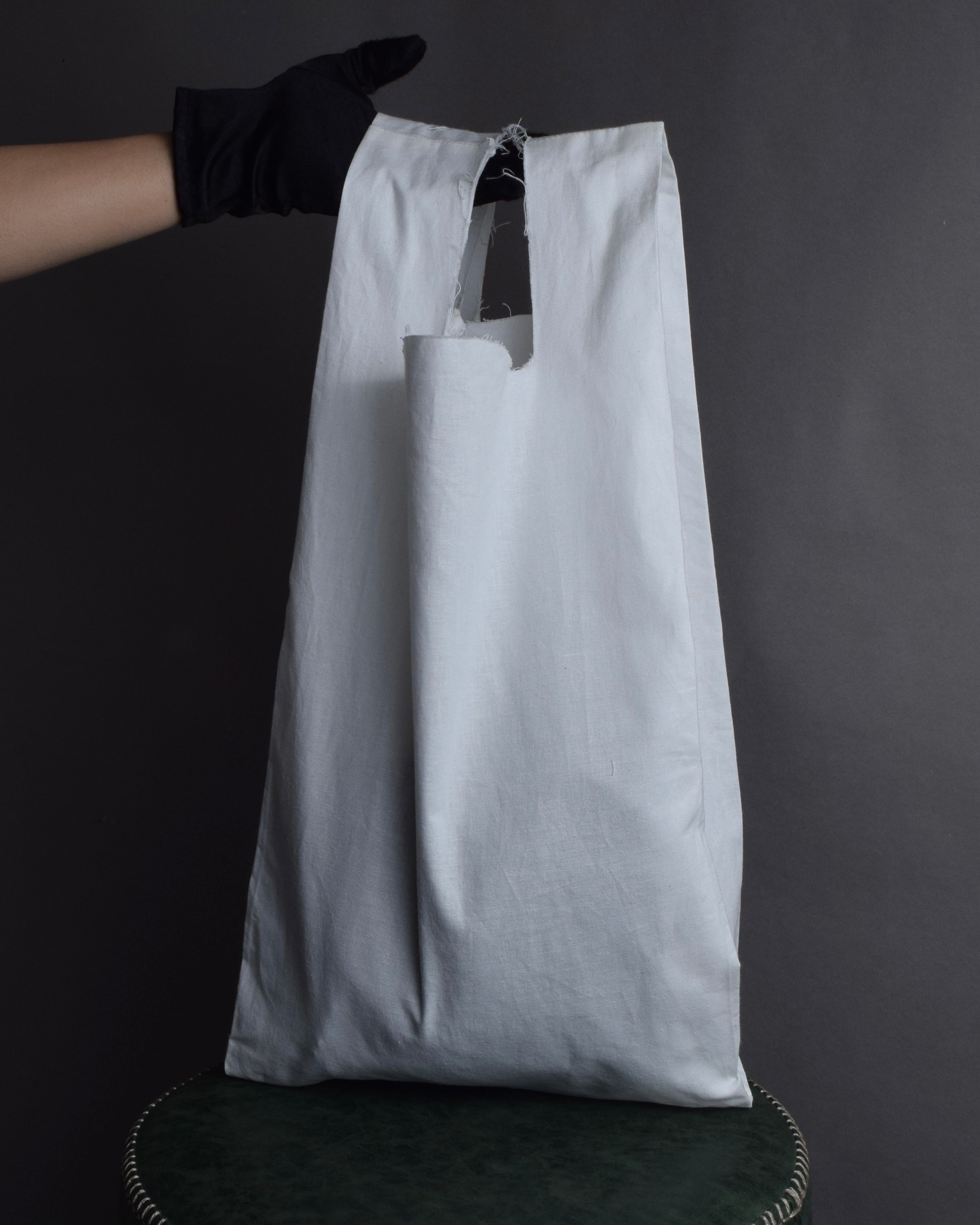 "MAISON MARGIELA" Wig fur design chain shoulder leather bag