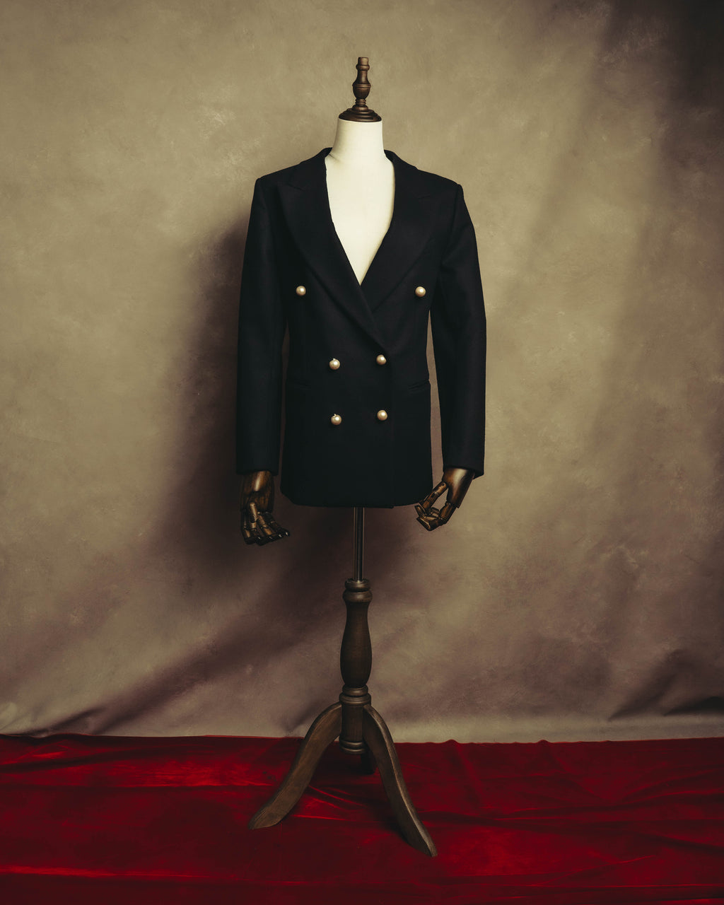"CÉLINE" 10's Structured double-breasted blazer