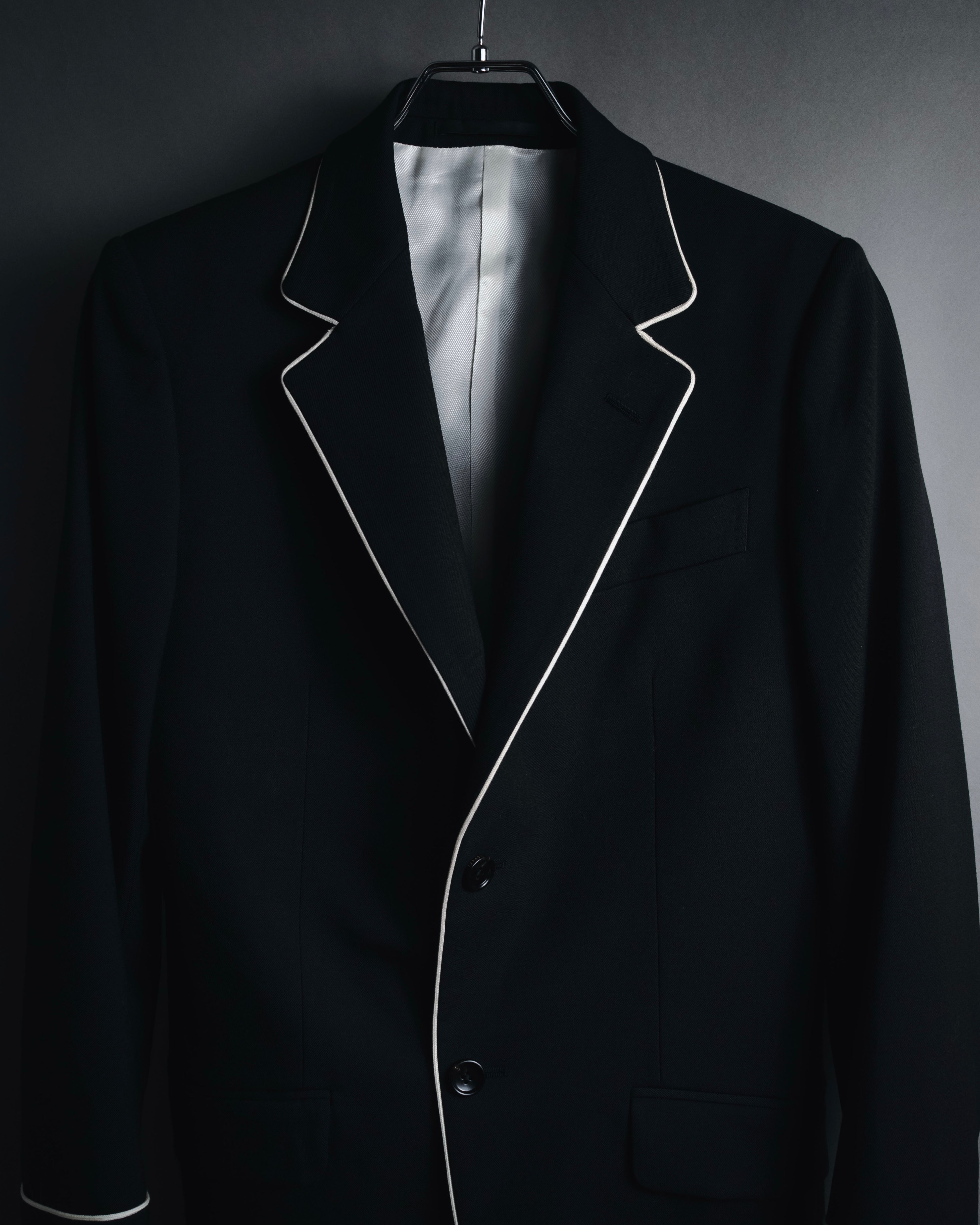 "GUCCI" 2015-2016 Piped tailored blazer