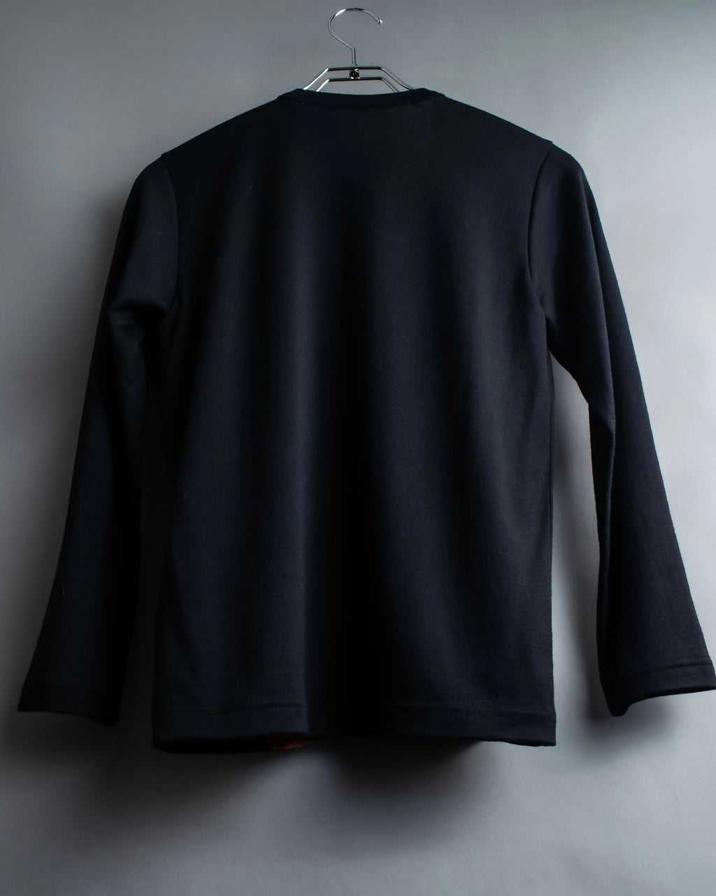 "COMME des GARCONS" Belt pattern docking design knit sew