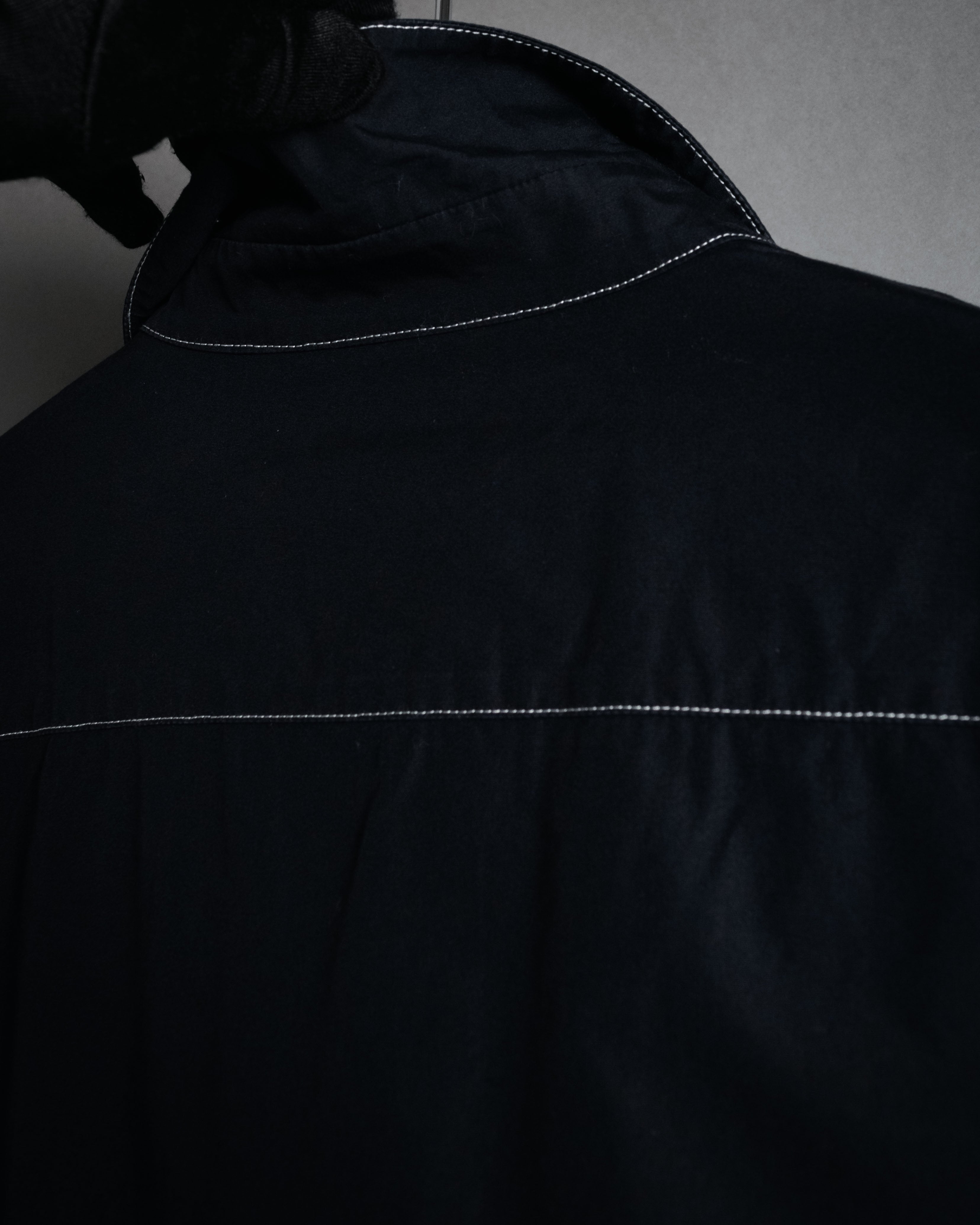 “BOTTEGA VENETA” 2010’s contrast stitch uniform cotton shirt