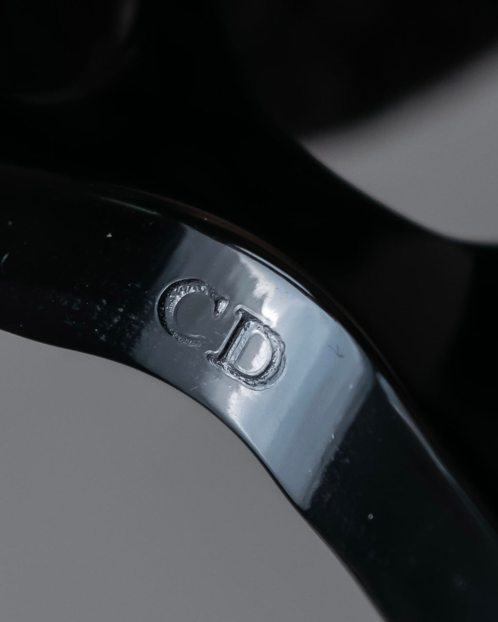 "Christian Dior" Cat eye frame black acetate sunglasses