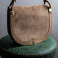 "Christian Dior" Suede material one handle shoulder bag