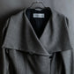 "Max Mara" 2way shape jacket & box pleated mid length skirt set up