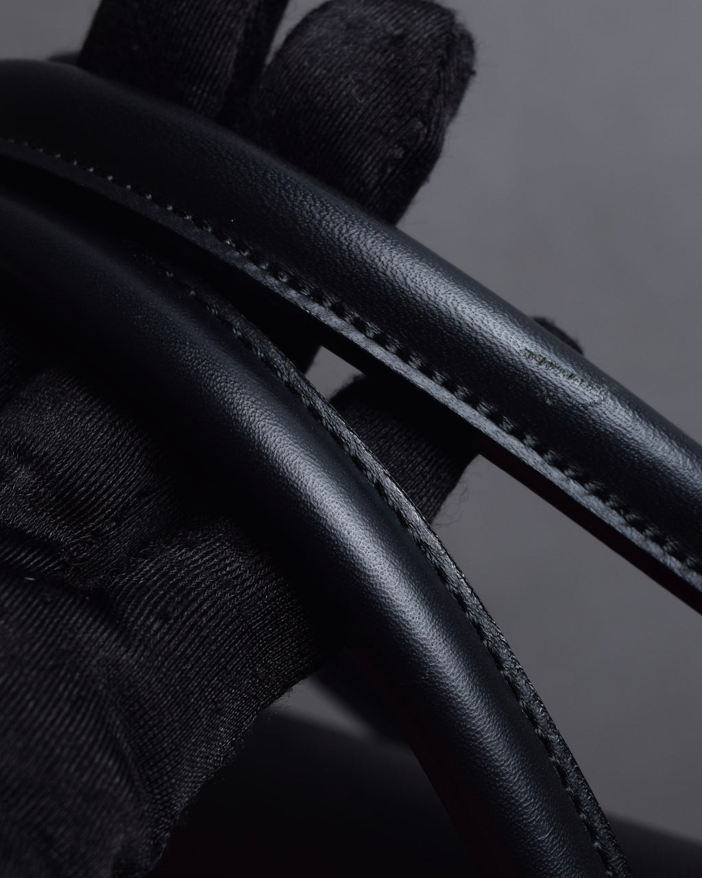 "BURBERRY" Saffiano leather mini boston bag