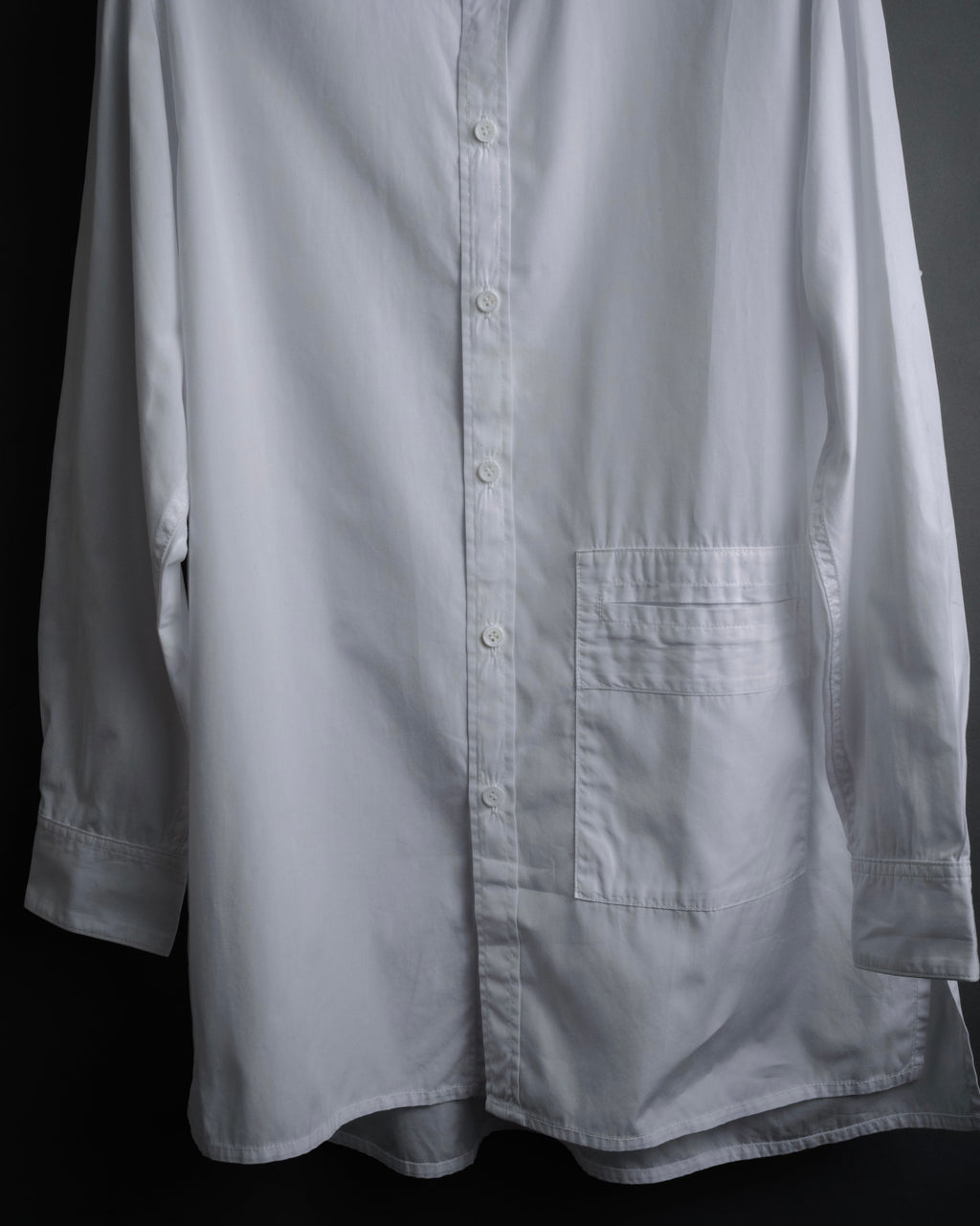“Y’s” 2020SS Patch pocket long shirt