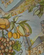 "HERMÈS" 00's Au pays de cocagne silk scarf