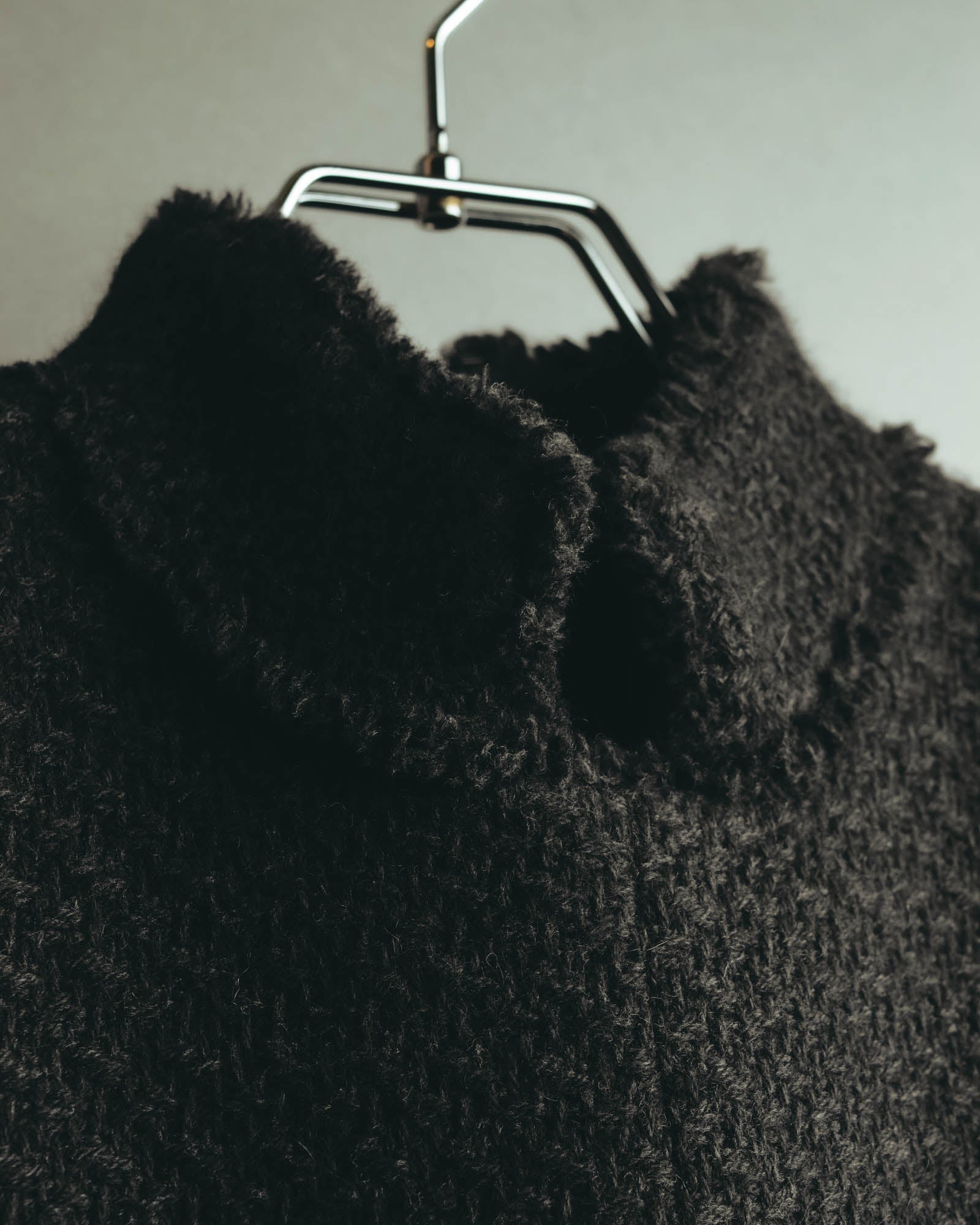 “CHANEL” 04AW textured tweed short sleeve jacket