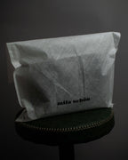 "Mila Schön" Horizontal minimalist metal fittings leather one-handle bag