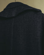 "BOTTEGA VENETA"  Late 90's-early 00's textured tailored short coat