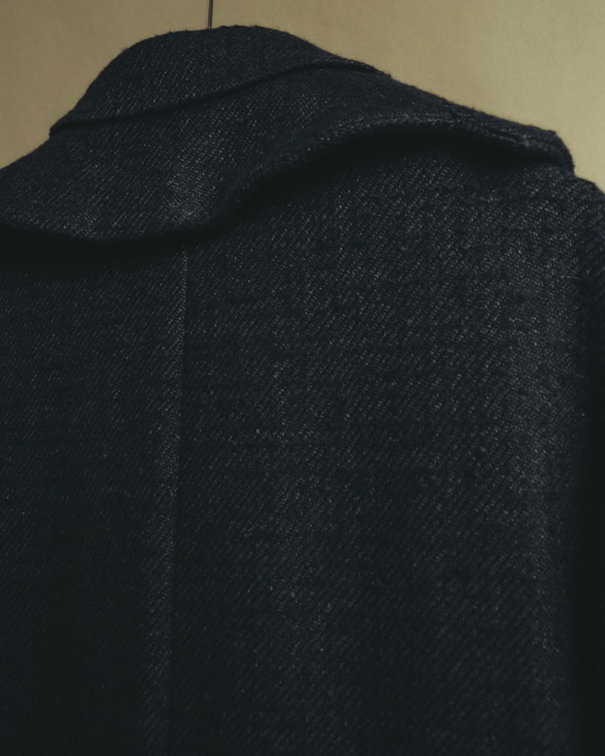 "BOTTEGA VENETA"  Late 90's-early 00's textured tailored short coat