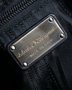 "Salvatore Ferragamo" Gancini motif leather one-handle bag