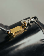-SPECIAL- “BALENCIAGA” 2013-17 Le dix mixed leather shoulder bag