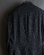 "THOM BROWNE" 3-button napped tweed tailored jacket