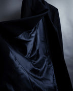 "STUDIO 0001 BY FERRE" Structured silhouette super long chester coat