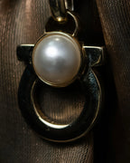 "Salvatore Ferragamo" Gancini design necklace