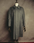 “Burberrys” 80’s Bedford wool balmacaan coat