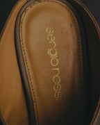 "Sergio Rossi" 10's Minimal leather mule sandals