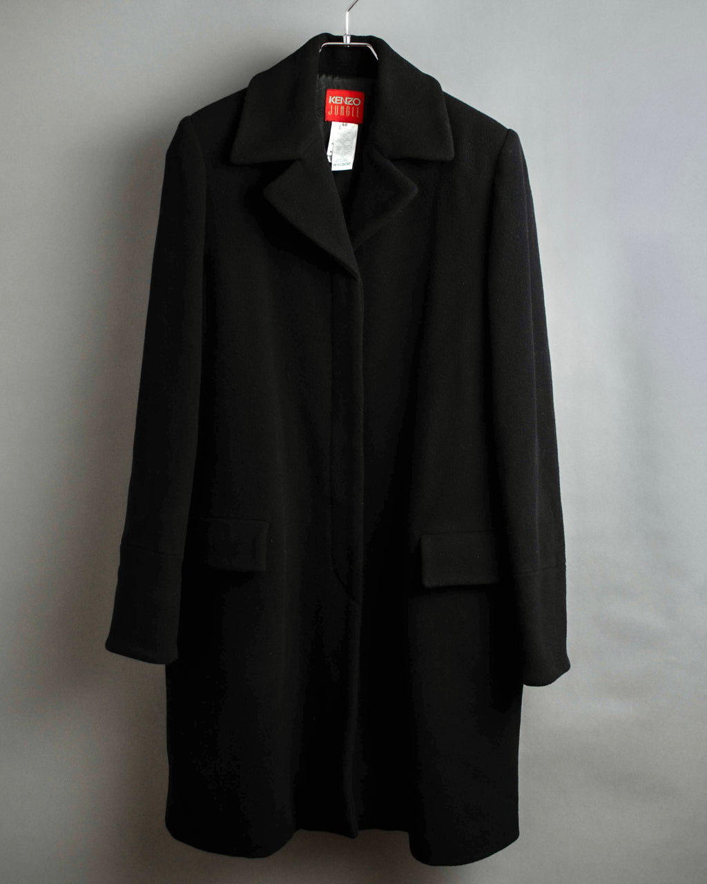 "KENZO" JUNGLE red tag period shaped chester coat