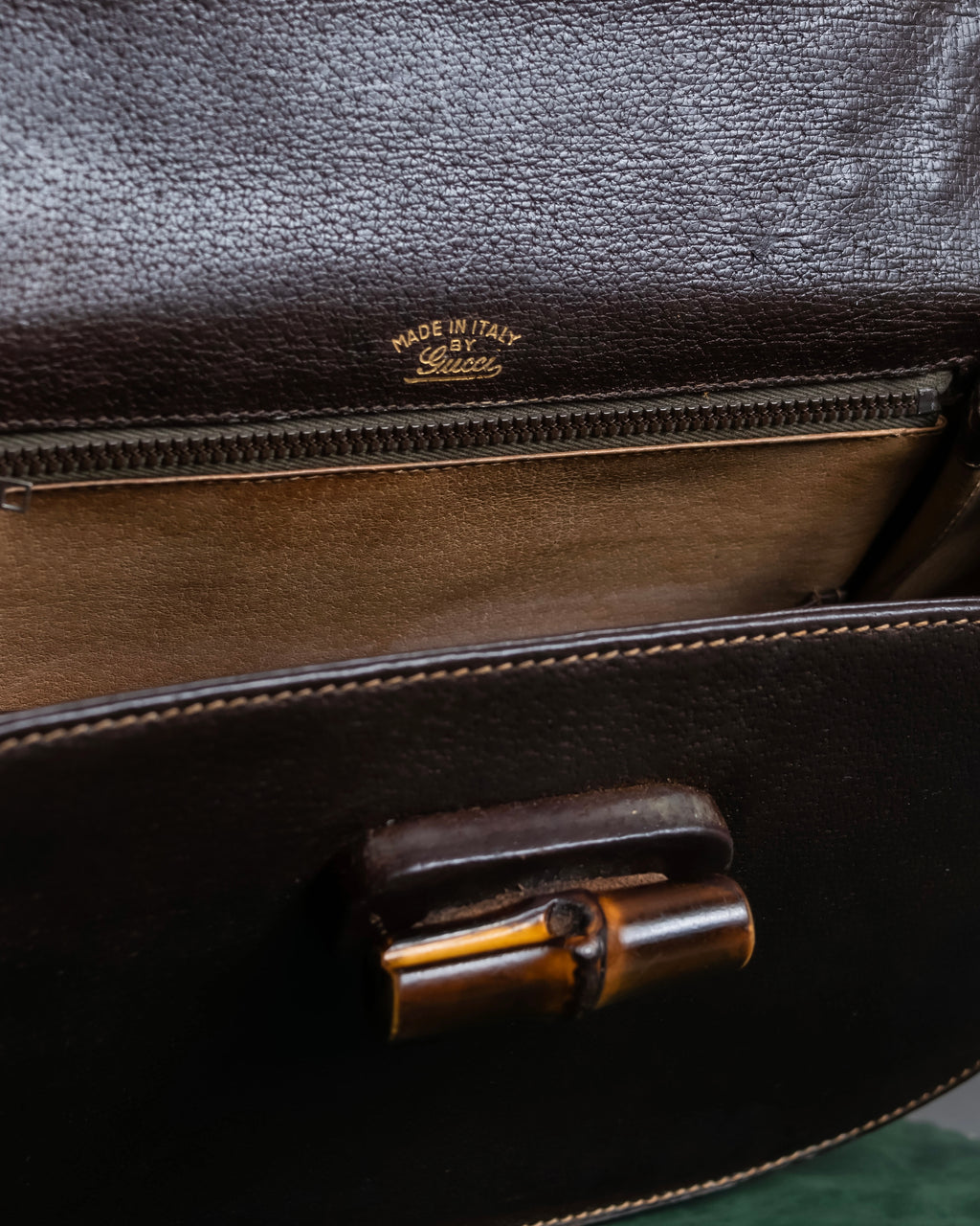 "GUCCI"「1947」 Bamboo handbag