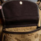 "LOEWE"  160th Anniversary Item outer pocket detail badge design shoulder bag