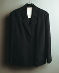 "Chloé" 90's Textured wool tailored blazer