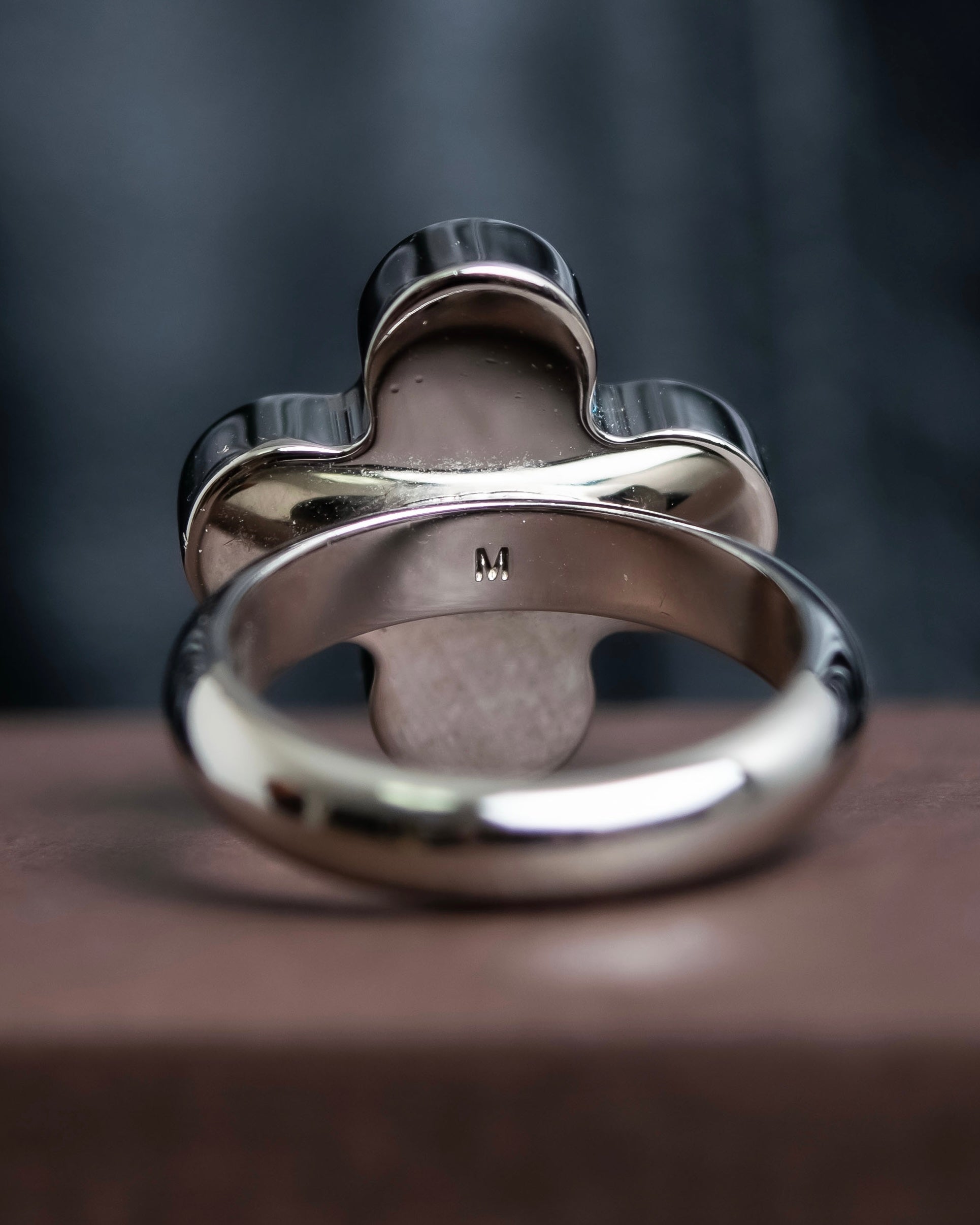 "LOUIS VUITTON" Berg love letters metal ring