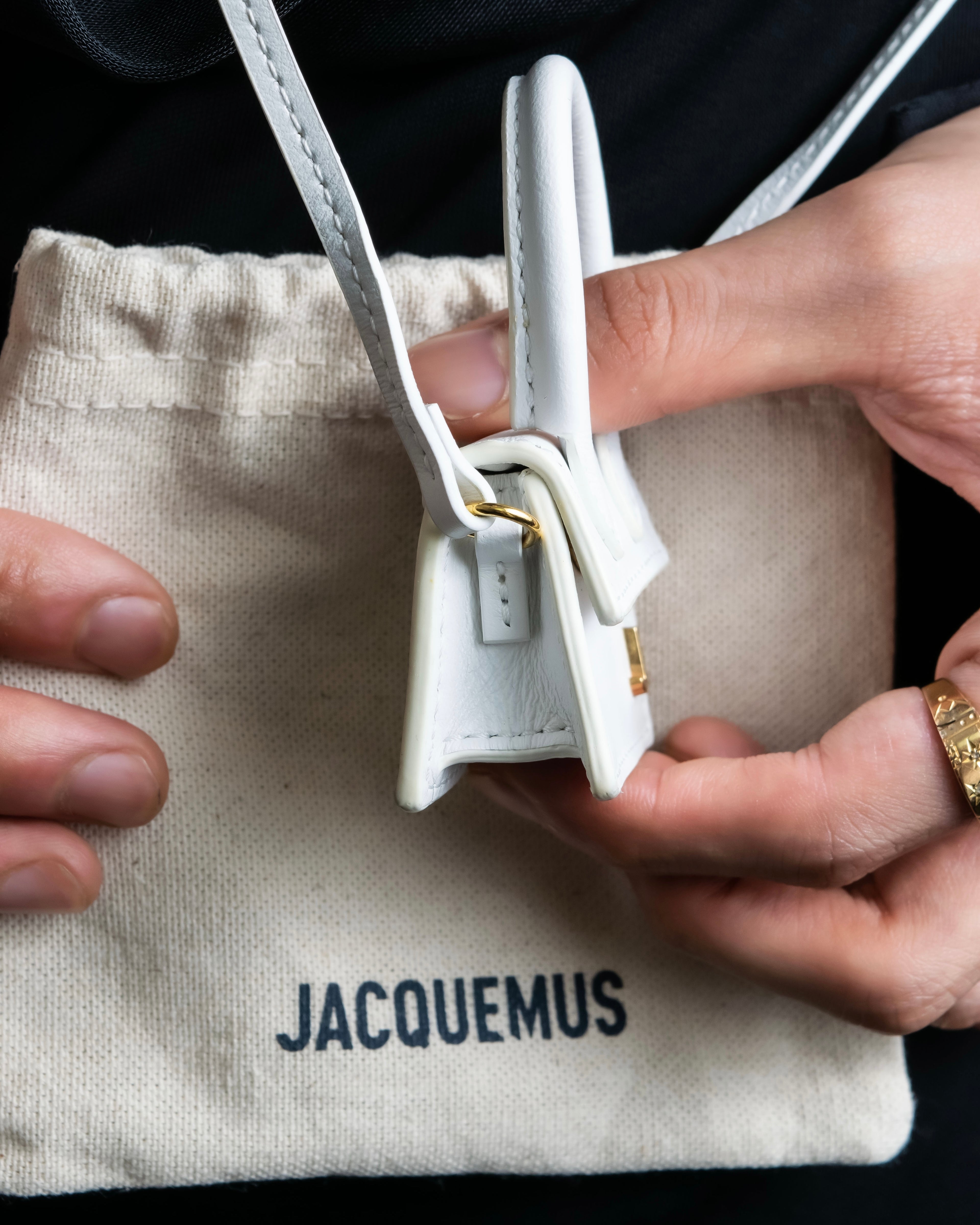 "JACQUEMUS" Mini pochette logo design shoulder bag