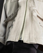 "PRADA" Military detail cotton jacket