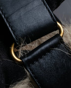 "GUCCI" Horsebit design Princetown heeled loafers