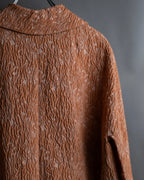 “MARNI 13SS” flower embossed attached design jacket