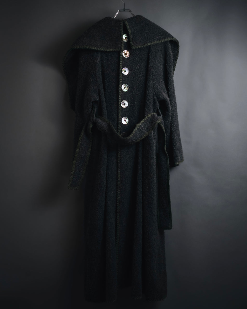 –SPECIAL– "FENDI"
Late 80s-early 90s oversized pile wool wrap coat