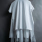 "COMME des GARCONS
 COMME des GARCONS" Tulle docking strip processing T shirt