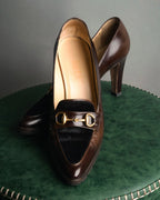 “GUCCI” 90’s-00’s patent leather horsebit pumps