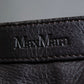 "Max Mara" Horizontal tuck design 2way leather bag