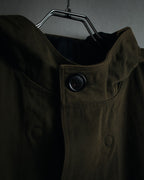 "Dior" 22AW Kim Jones design military detail hooded coat