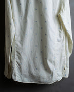 "GUCCI" Iconic embroidered pattern cotton shirt