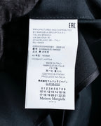 "MAISON MARGIELA" 20AW No-collar design wool tailored jacket