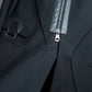 "GIORGIO ARMANI" Riders detail leather switching jacket