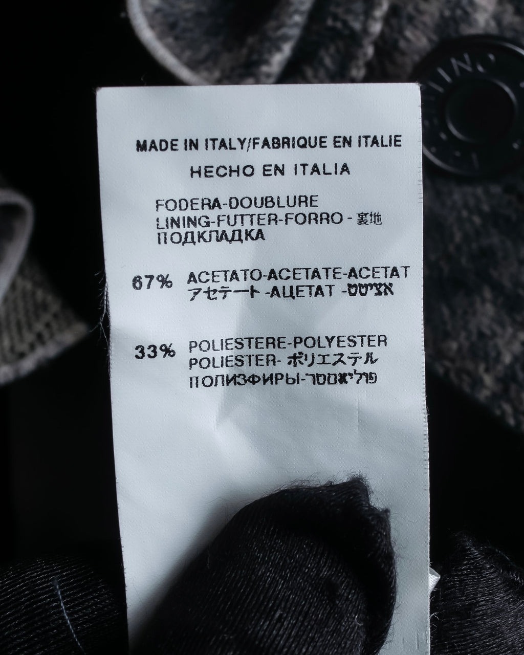 お取り置き分 "VALENTINO" Belted ruffle detail short jacket